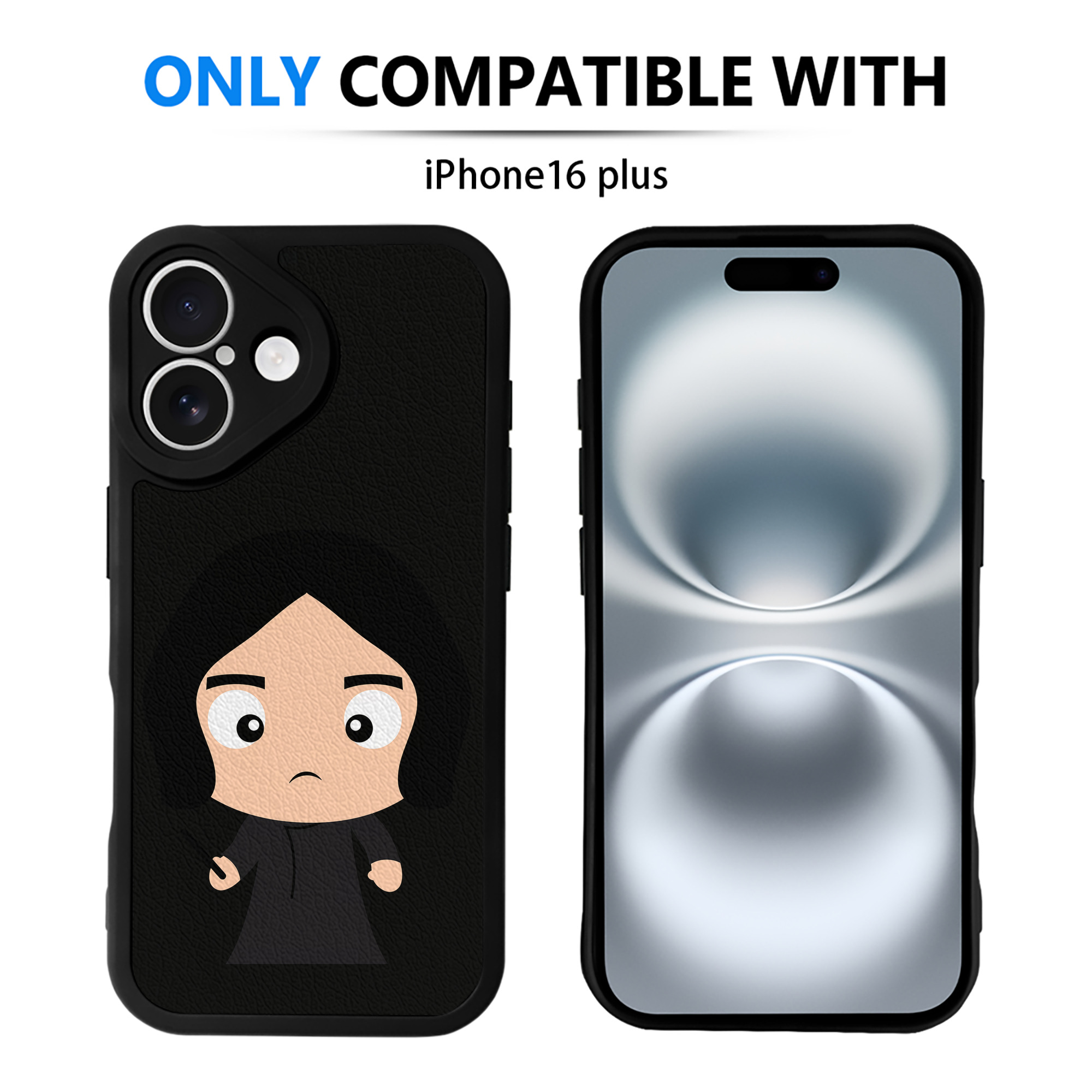 （画像用） Harry Potter ハリー・ポッターシリーズ 【iPhone 16シリーズ対応】シリコンスマホケース（レザー調） 材質：シリコン